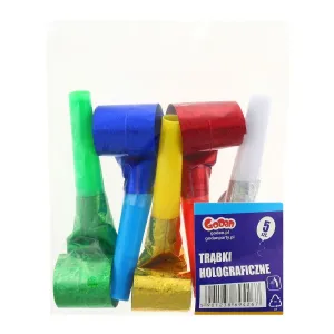 Godan rolovaná píšťalka 5 holografických trubek (PZ-TRH5)