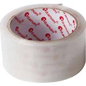 Titanová průhledná balicí páska 48 mm 66 m