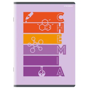 Chemický notebook TOP-2000 A5 60k. 70g kontrola 150 mm x 210 mm (400160610)
