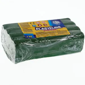 Astra plastelína 1 barva tmavě zelená 1000g (303111019)
