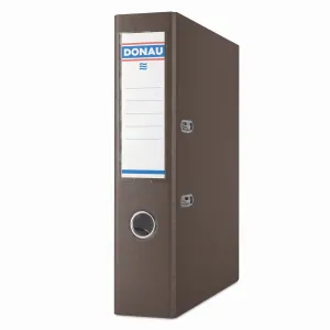 Pákový pořadač Donau A4 hnědý 75 mm (3970001EN-02)