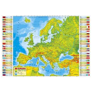 Stolní podložka Derform Polsko mapa 490 mm x 340 mm (POPF)