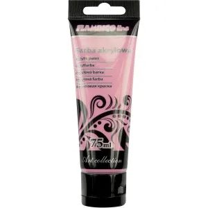 Akrylová barva Flamingo Line Pastelová barva: růžová 75ml (074)