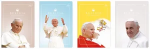 Interdruk Jan Paweł II/Francisek RELIGION tematický sešit A5 60k. Kontrola 70 g (ZE60RELMIX)