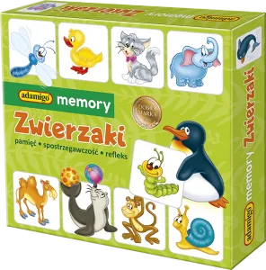 Adamigo paměťová hra zvířata zvířata