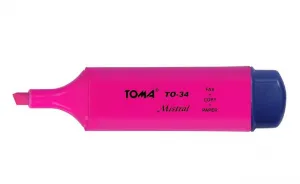 Zvýrazňovač Toma, růžový 1,0-5,0 mm (TO-334 2 2)