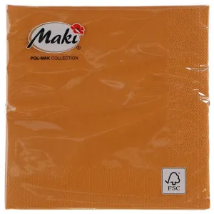 Ubrousky Pol-mak - hnědé 330 mm x 330 mm (00050)