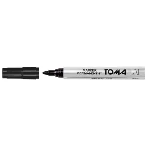 Permanentní popisovač Toma, černý 1,5mm kulatý hrot (TO-090 3 2)