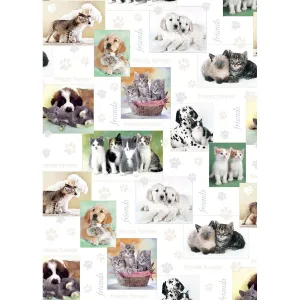 Dekorační papír Pol-mak - mix 700 mm x 1000 mm