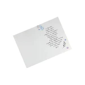 Skládané svatební přání Rexus 138 mm x 185 mm