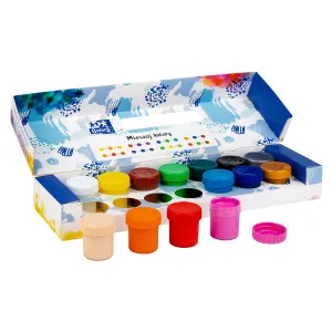 Barva plakátových barev Oxford: mix 20 ml 12 barev. (400167100)