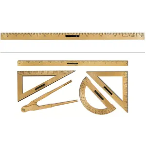 Dřevěné pravítko Faibo 100 cm