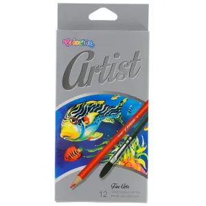 Akvarelové tužky Patio Colorino Artist 12 barev (65528PTR)