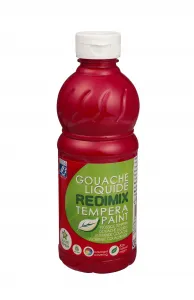 Lefranc&Bourgeois REDIMIX temperová barva: červená 500ml 1 barva. (188006)