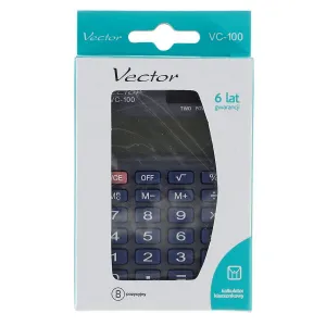 Vektorová stolní kalkulačka (KAV VC-100)