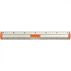 Hliníkové pravítko Tetis 30 cm (BL040-ZC)