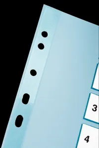 Esselte Mylar kartonový blok s čísly A4 mix barev 160g 10k 1-10 (100161)
