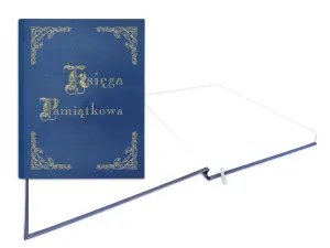 Pamětní kniha Chronicle of Worth - tmavě modrá 100k. 255 mm x 320 mm (319-036)