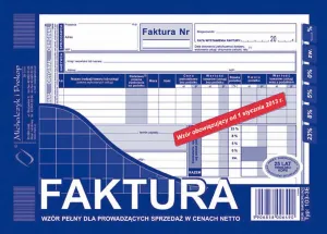 Vlastní tisk Michalczyk i Prokop DPH faktura A5 80k. (103-3E)