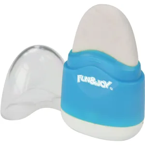 Plastová ořezávátka s gumou Fun&Joy mix barev