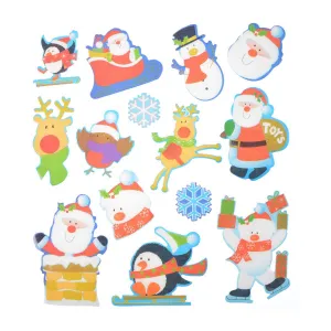 Arpex Vánoční samolepky 3 D (NR7764)