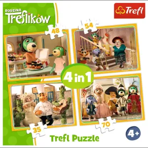 Puzzle Trefl 4v1 el. (34318)