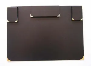 Stolní podložka Warta s příslušenstvím - černá 700 mm x 500 mm (1824-910-012)