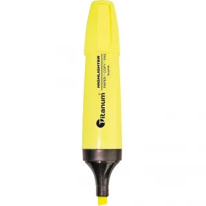 Zvýrazňovač Titanum CLC2119 hrot 1-5 mm žlutý