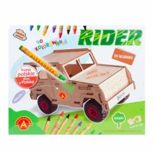 Alexander puzzle Dřevěná skládací a vybarvovací kreativní sada (24562)