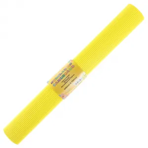 Titanová vlnitá lepenka citron - citron 500 mm x 700 mm (706)