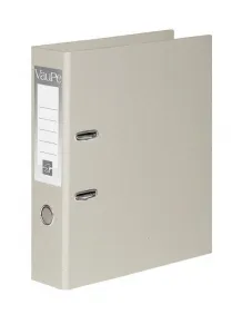 VauPe A4 šedý 75mm kroužkový pořadač (020/00)