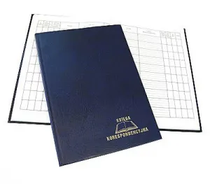 Korespondenční deník Warta CORRESPONDENCE BOOK A4 96k. (229-009)