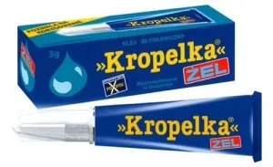 Kapky vteřinového lepidla 3g