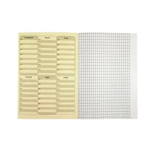 Notebook Rexus A5 16k. Šňůra 80g (605431)