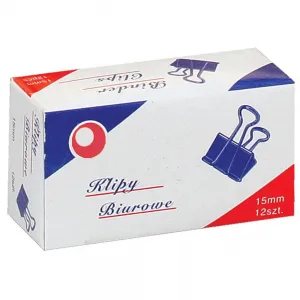 Titanová spona černá 15 mm (BC15)