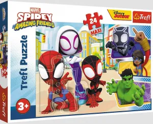 Trefl Spiday a přátelé Puzzle 24 el. (14348)