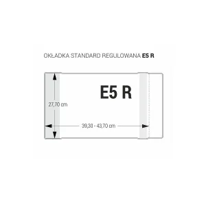 Biurfol Standardní kryt nastavitelný E5 R 277 mm x 393-437 mm (OZB-48)