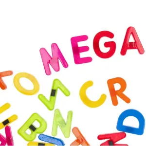 Mega Creative magnet s písmeny a číslicemi - mix (462721)