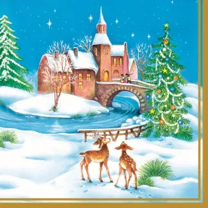 Ubrousky Pol-mak s hvězdičkou - mix 330 mm x 330 mm (Sd GW)