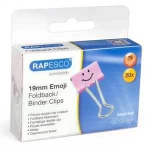 Klip Rapesco SMILE růžový