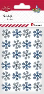 Titanum Craft-Fun Series krystaly sněhové vločky 24 ks mix (18SQ-018)
