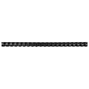 Titanové hřebeny na vázání A4 - černé, průměr 16 mm (16CZ)
