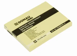 Donau Eco samolepicí bankovky žluté 100k 101mm x 76mm (7594001PL-11)