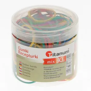 Receptivní gumičky Titanum mix 40g dia (mix)mm