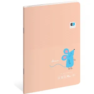 Zápisník Interdruk Black & Blue pastel A5 32k. Kontrola 90 g (ZE32#BBP)