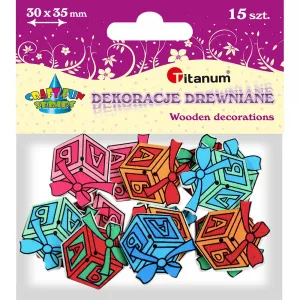 Titanum Craft-Fun Series Dřevěné dekorace Šití dárků