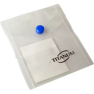 PP Titanum A7 vertikální složka na obálky bílá transparentní (TKV7CL)