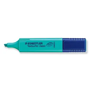 Zvýrazňovač Staedtler, tyrkysový 1,0-5,0 mm