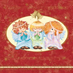 Ubrousky Pol-mak s hvězdičkou - mix 330 mm x 330 mm (Sd GW)