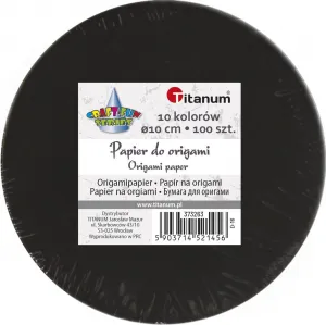 Origami Titanum Craft-Fun Series kulatý papír 10 cm (D-16)
